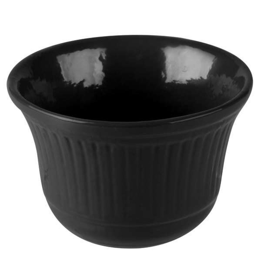 Metal Bowls * Tablecraft Professional Bakeware Tablecraft Cw1453Bk 16 Oz. Black Cast Aluminum Condiment Bowl