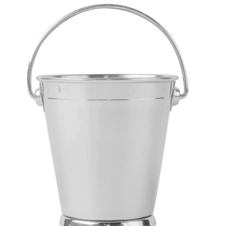 Metal Bowls * Get Enterprises Clipper Mill By Get 4-80800 2 3/4 Round Mini Stainless Steel Serving Pail With Handle