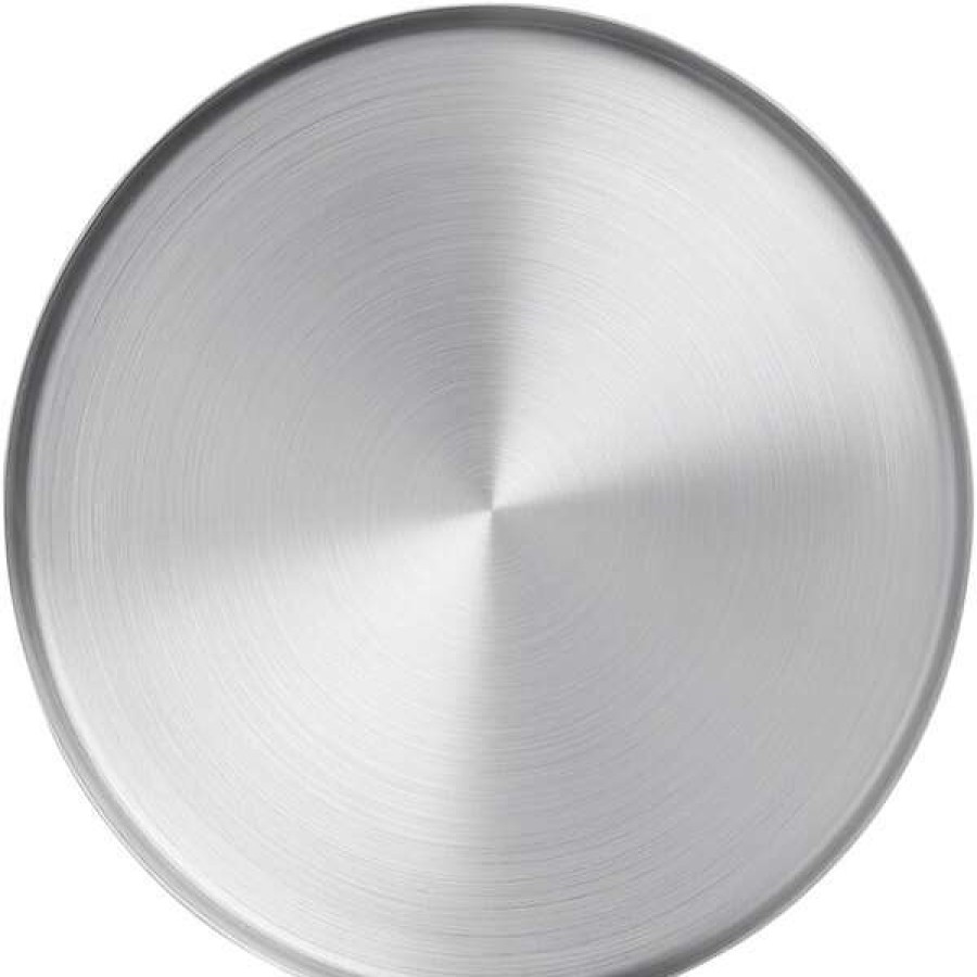 Metal Plates * American Metalcraft Unity 6 Satin Stainless Steel Plate