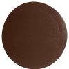 Metal Serving And Display Platters / Trays * Get Enterprises G.E.T. Enterprises Dr003Mc Bugambilia 15 3/4 Classic Textured Finish Mocha Resin-Coated Aluminum Medium Round Disc