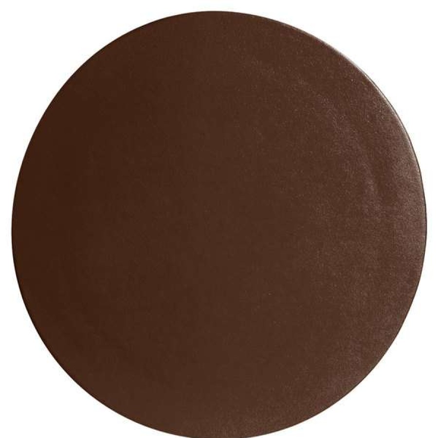 Metal Serving And Display Platters / Trays * Get Enterprises G.E.T. Enterprises Dr003Mc Bugambilia 15 3/4 Classic Textured Finish Mocha Resin-Coated Aluminum Medium Round Disc